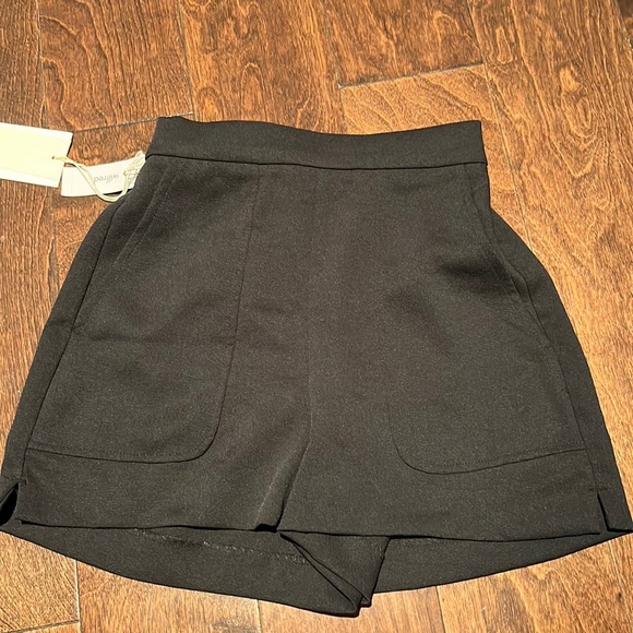 ARITZIA Wilfred Boissier Shorts BNWT Black size XXS - Picture 1 of 4